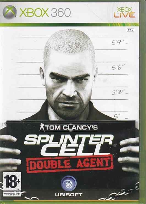 Tom Clancys Splinter Cell Double Agent - XBOX Live - XBOX 360 (B Grade) (Genbrug)